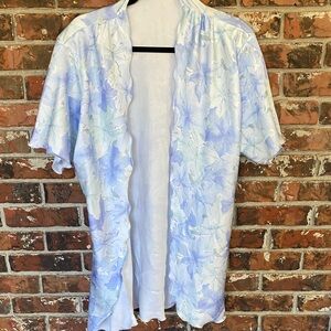 Floral robe